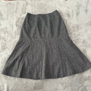 Sundance Wool Blend Fit and Flare Midi Dress Women's size 10 Herringbone